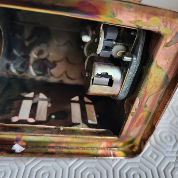 Berkley Design Tin Metal  Vintage Church Music Box ~ Amazing Grace - Picture 7 of 8